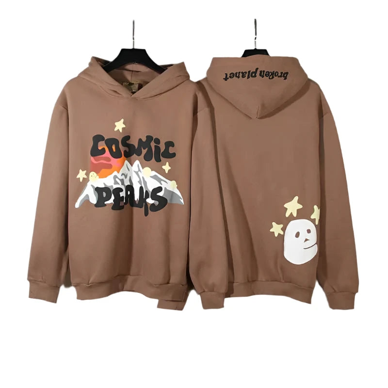 "BROKEN PLANET" COSMIC PEAKS HOODIE